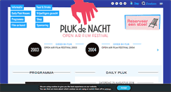 Desktop Screenshot of plukdenacht.nl